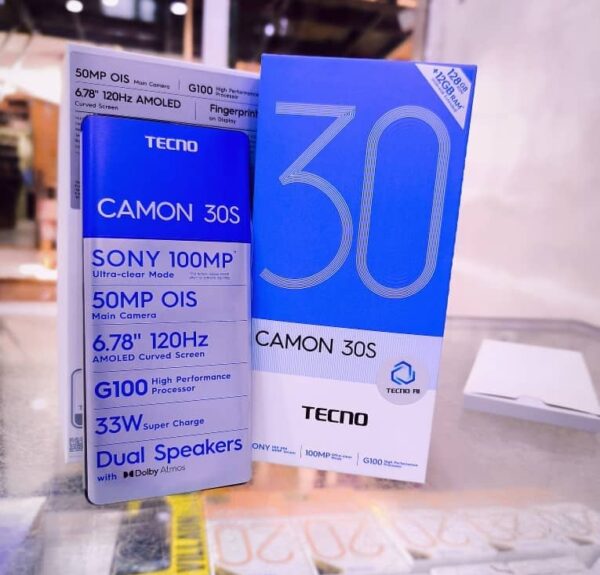 Tecno Camon 30s – Mémoire 128 Go – RAM 6 Go – Image 2